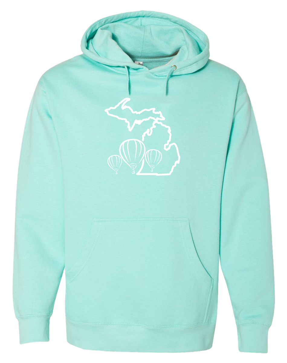 Hot Air Balloon Michigan Hoodie