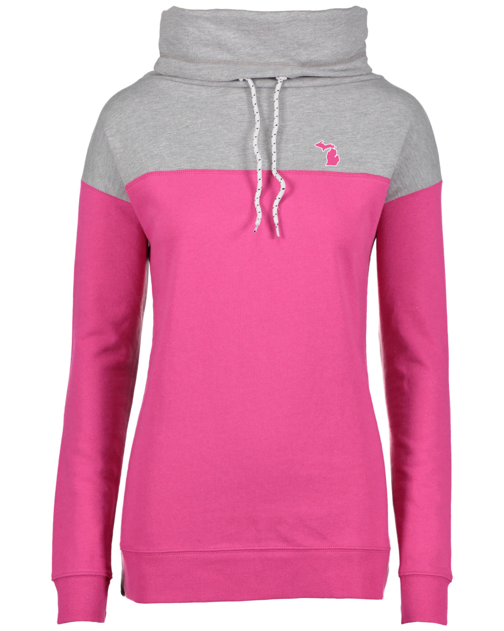 Women's Colorblock Cowl Neck Pullover (CLOSEOUT)