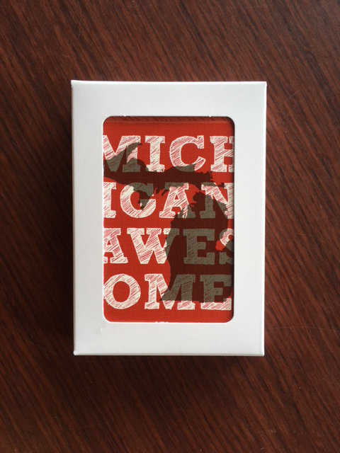 Michigan Awesome Playing Cards