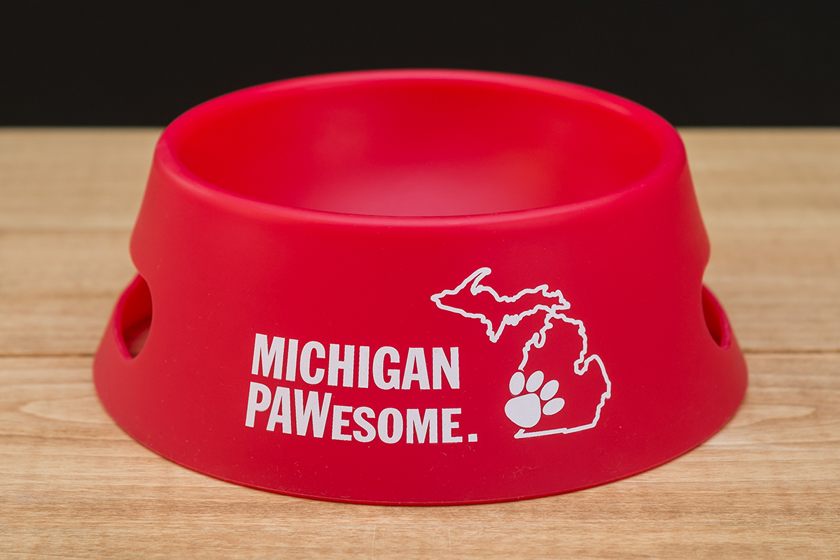 Michigan PAWesome Sili Dog Bowl