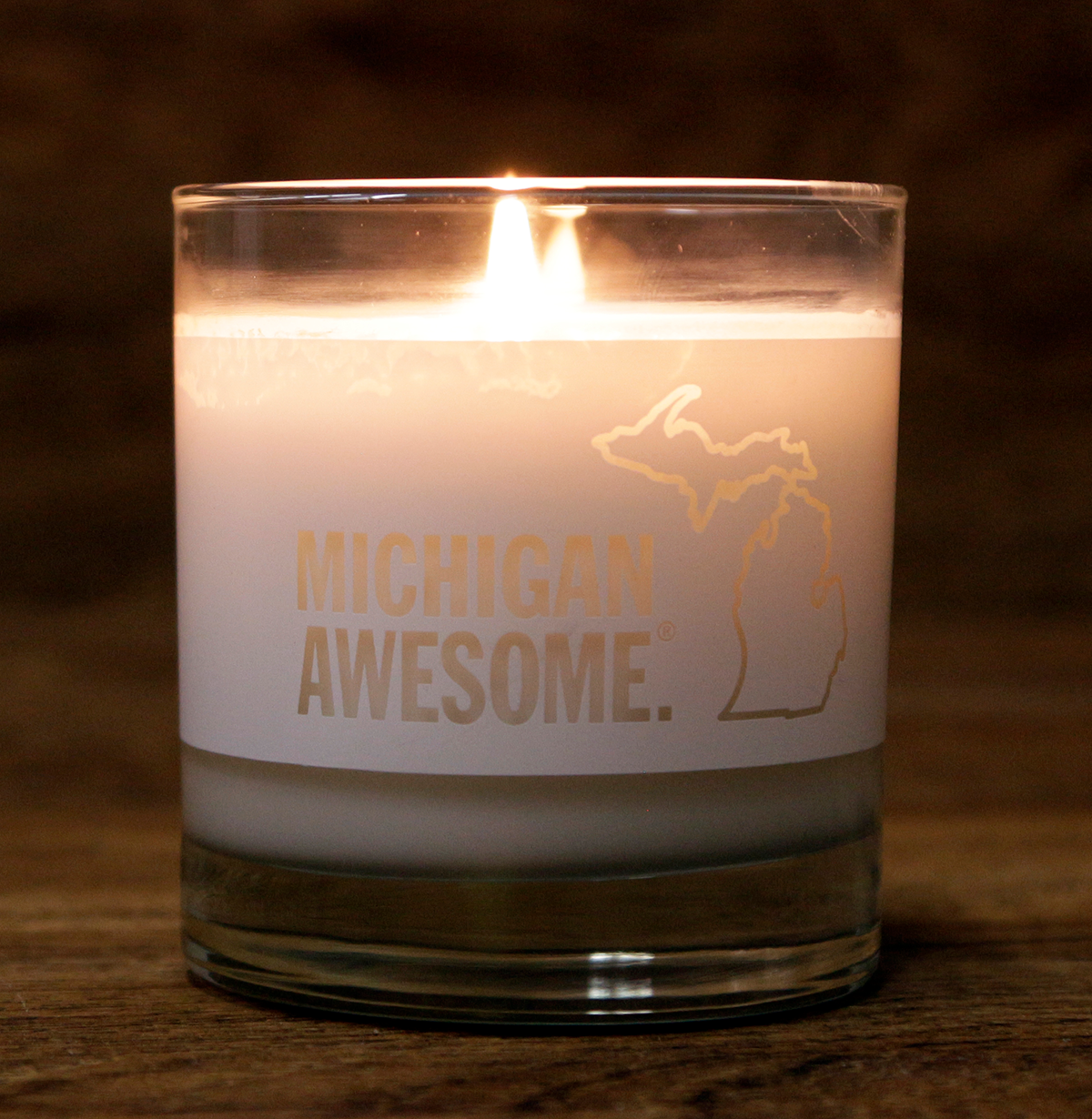 Michigan Awesome Candle