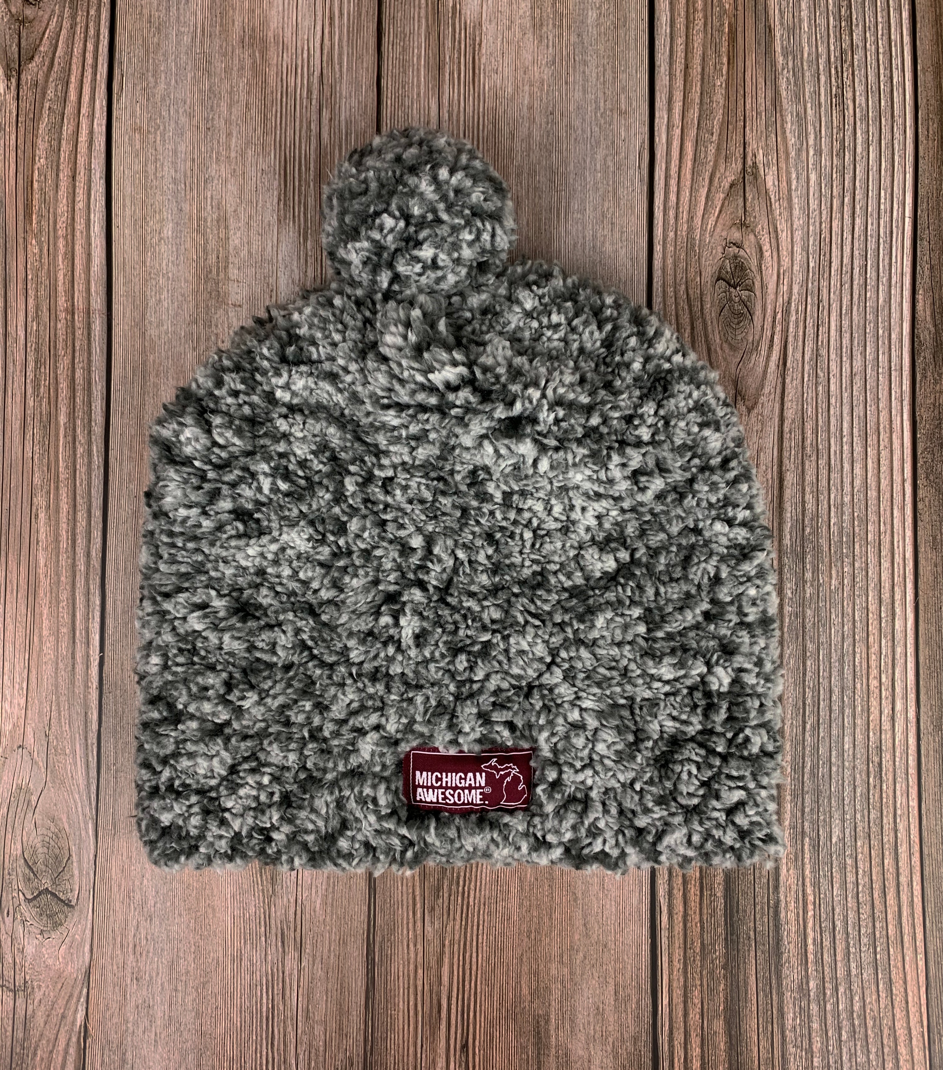 Sherpa Pom Beanie