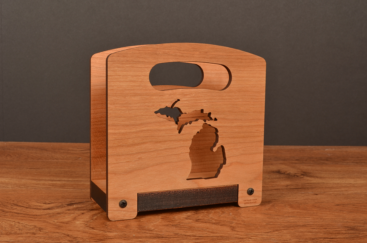Michigan Awesome Napkin Holder - Thumbnail 2