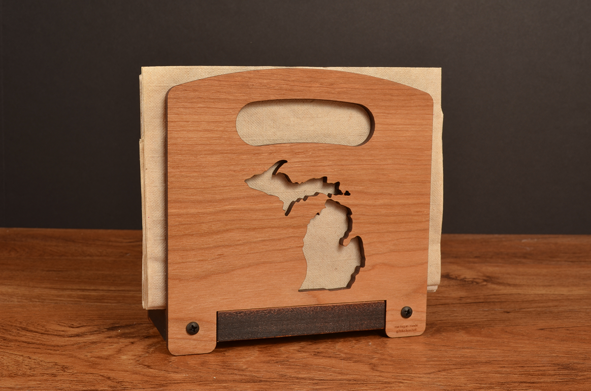 Michigan Awesome Napkin Holder