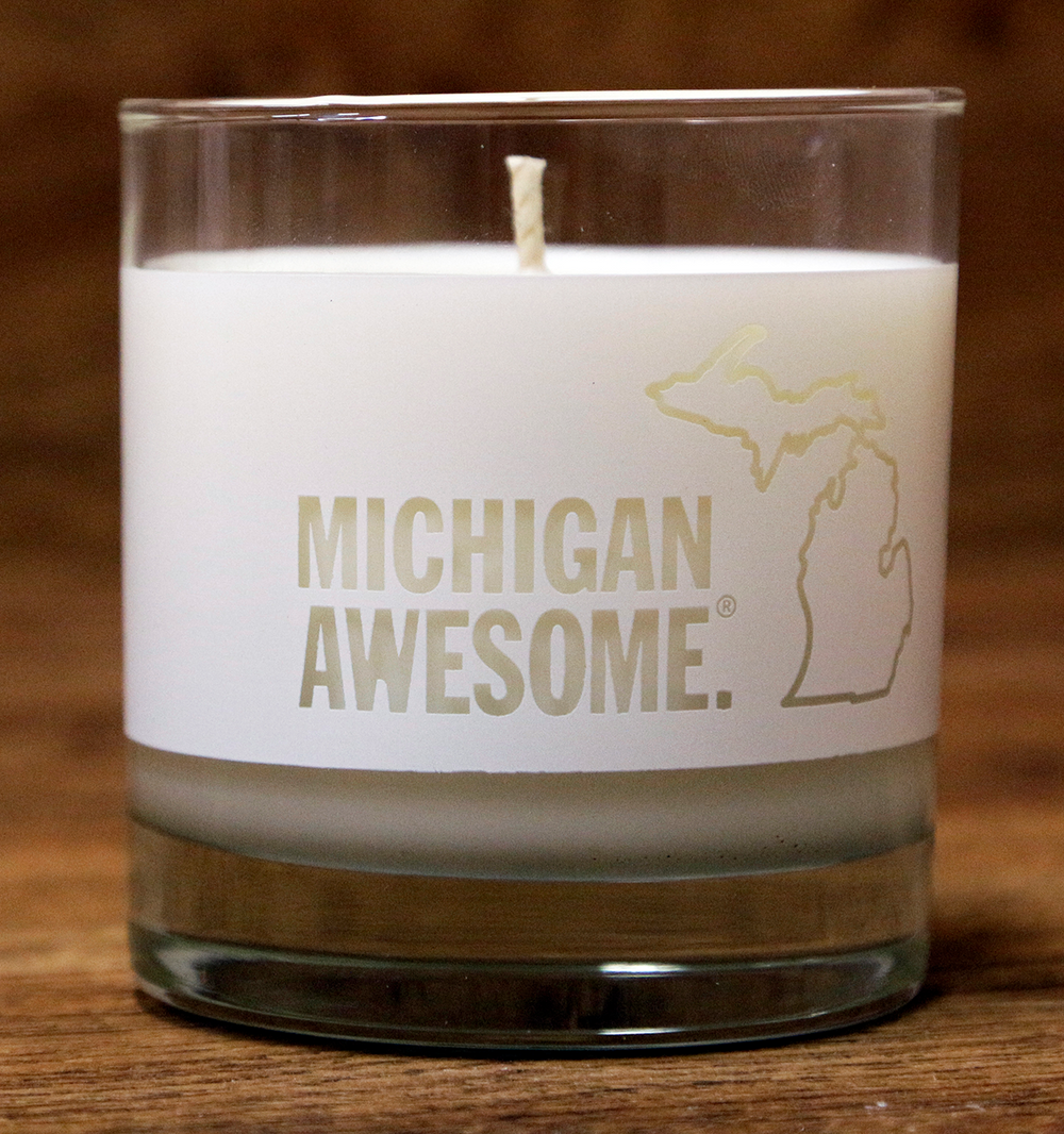 Michigan Awesome Candle