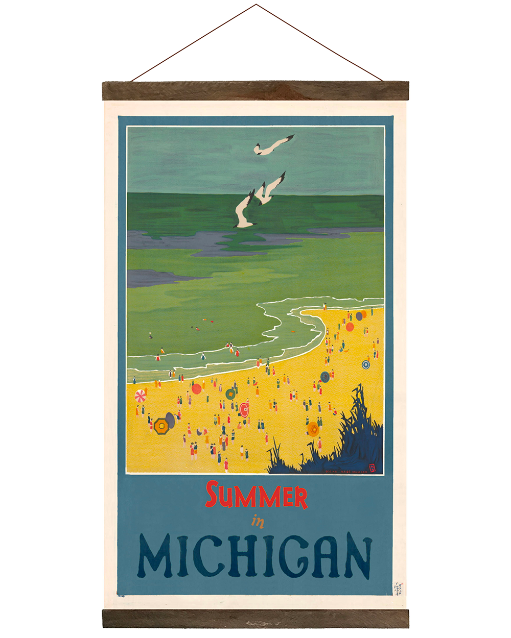 Summer in Michigan Hanging Print