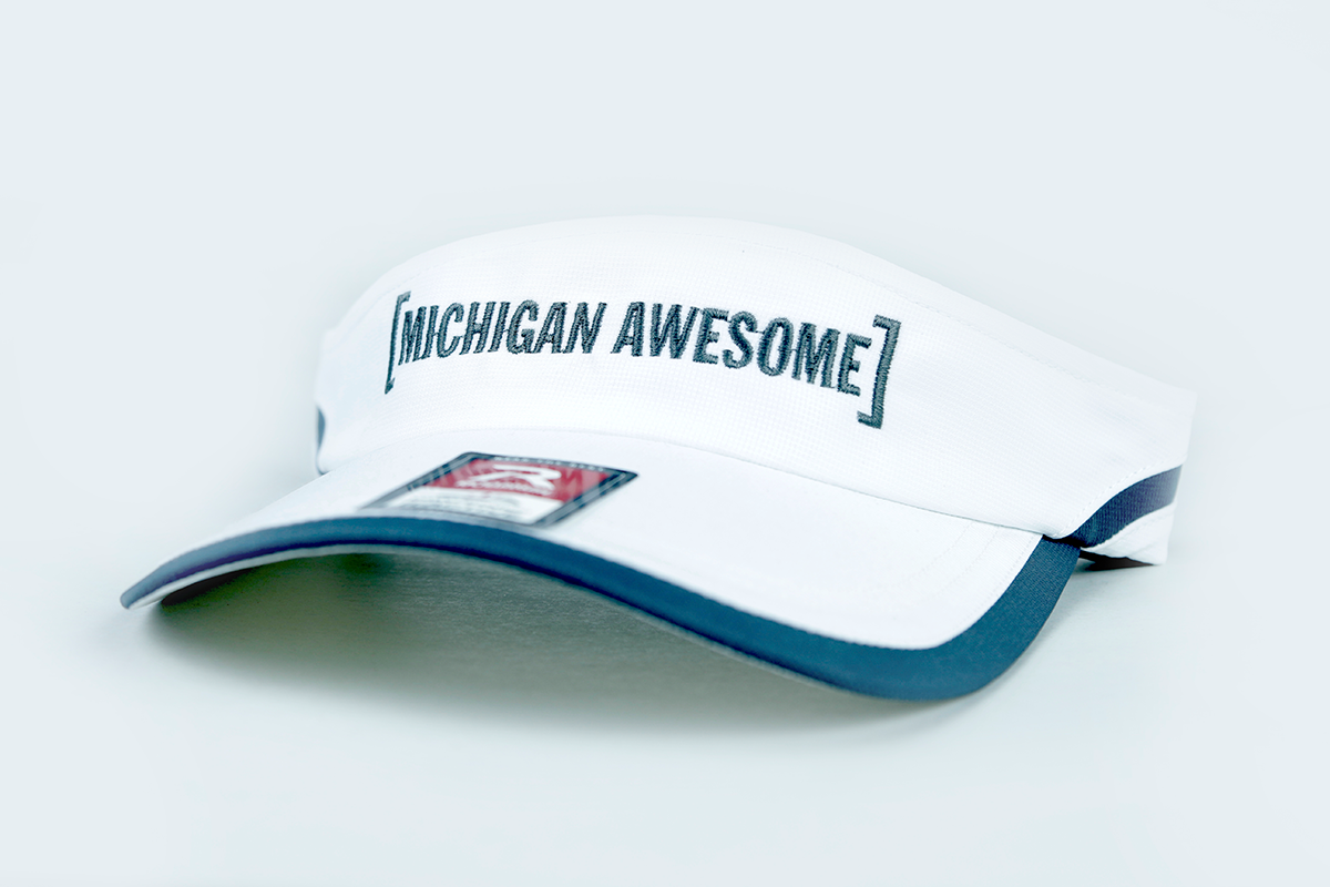 Michigan Awesome Performance Visor